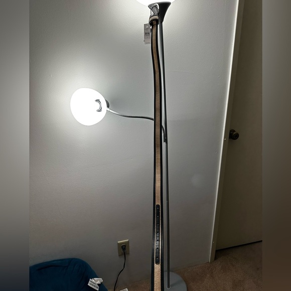 Loft Factory Woven Black Leather Belt - Size S, Boho Chic, 36” - Picture 3 of 5